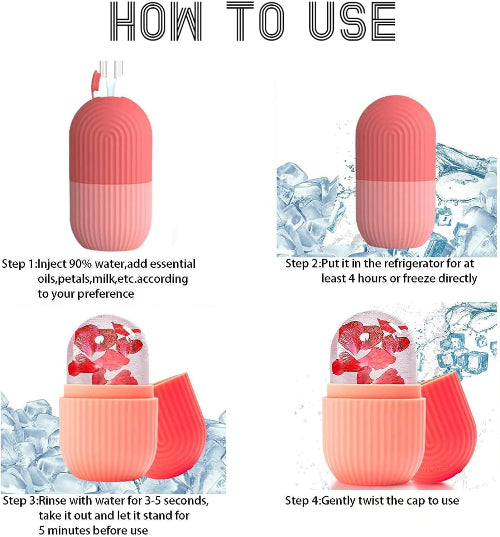Face Ice roller usage
