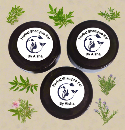 Herbal Shampoo Bars made with 35 herbs